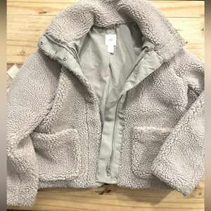 H&M Teddy Jacket Size XS
